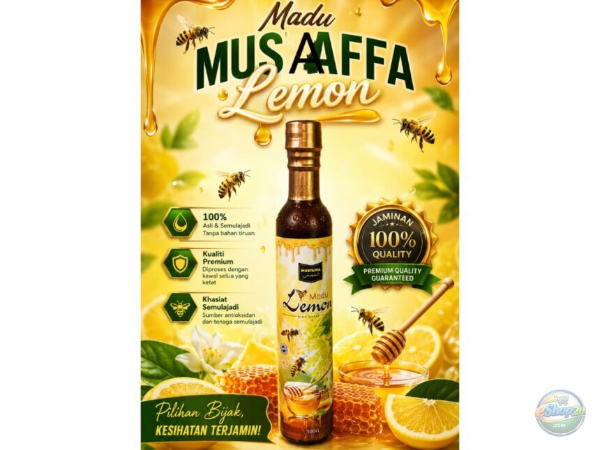 Madu Musaffa Lemon 500g